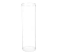 KOCKSHION Plastic Cylinder Candle Vase with Large Capacity and Convenient Portability, for Holding Multiple Shuttlecocks in Gym Or Education Classes