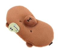 KOCKSHION Plush Eye Cover with Cooling Pack Cartoon Eye Mask for Sleep Travel Relaxation Soft Breathable for Blocking Light