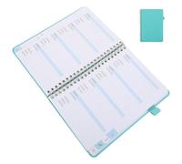 KOCKSHION Portable Address Phone Book Write Loop Included withlphabetical Tabs, Hardcover Spiral Notebook with-z Index, Pu and Paper Material, Metal Coil for Home and Office Use