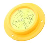 KOCKSHION Portable Round Bubble Level with Base for Rv Refrigerator Camper and Camera Tripod Mounts Compact Spirit Level Tool for Multi-Directional Surface Levelling