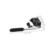 KOCKSHION Racing Hydraulic USB Handbrake for Drift Cars - Hydro Brake Lever with Long Arm, USB Emergency Park Brake Compatible with Windows PC Racing Simulators