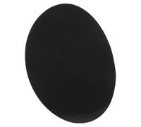 KOCKSHION Reflective Background Board for Product Photography, Black Pvc round Disc with No Assembly Required, Steady and Unwarped during Rotation, for 4k Video and Macro Photography