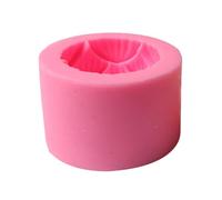 KOCKSHION Reusable Pink Silicone Lotus Shape Mold for Craft Making and Epoxy Casting, Heat Resistant from 40 to 230 Centigrade, for Cake, Soap, Candle, and Chocolate Moulds