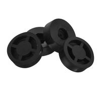 KOCKSHION Rubber Speaker Isolation Feet Anti- Pads 4pcs to Protect Floors Self Adhesive Base for Subwoofer and Home Audio Stand for CD Player and Amplifier Use