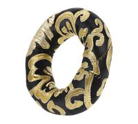 KOCKSHION Singing Bowl Cushion Art Silk Brocade Meditation Pad for Yoga Jewelry Display Home Decor and Optimal Stability Round Shape