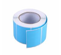 KOCKSHION Single Row Colored Thermal Printer Labels 400pcs Writable Paper Adhesive Stickers for Shipping Use Compatible Tsc and Zebra Printers Hard to Fall