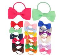 KOCKSHION Small Dog Hair Bows 30pcs Cute Puppy Bowknot Accessories with Elastic Bands Random Color for Yorkie Poodle and Breed Pets Daily Grooming and Holiday Use