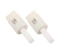 KOCKSHION Soft Close Toilet Seat Dampers Ensuring Quiet Closing in White Plastic 2pcs Anti-Collision Cushioning Buffers with Easy DIY Installation for Toilet Seat and Bidet at Home