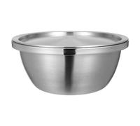 KOCKSHION Stainless Steel Mixing Bowl Large Capacity Lightweight Stackable Food Cooking Basin with Lid for Mixing Salads and Seasonings