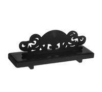 KOCKSHION Stand Display or with Aesthetic Desktop Traditional for Chinese Folding Fan Wooden Pedestal Holder Lightweight Portable Black Fans Office Decor
