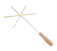 KOCKSHION Thermal Conductivity Demonstrator Hands-on Experimentation Device Comparing Copper, Iron, and Aluminum Materials for School Physics Teaching for Students and Educators