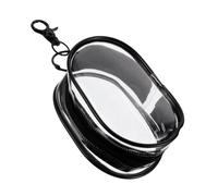 KOCKSHION Transparent Storage Bag for Cables Jewelry and Sports Gear Portable PVC Pouch for Travel Daily Use and Organizing Buddhist Beads Lightweight Clear Case for Easy Access