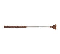 KOCKSHION Versatile Lightweight Back Scratcher Tool with Wooden and Metal Material Stylish Design for Easy Portable Use