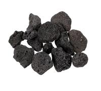 KOCKSHION Volcanic Decorative Stone Black Volcanic Rock Aquarium Decor Suitable for Fresh and Salt Water Fish Tanks and Water Culture Plants, for Home Decorations and Craft Projects