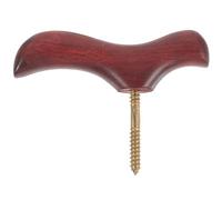 KOCKSHION Wood Cane Head Handle Ergonomic Polished Wooden Knob for Walking Support Durable Cane Accessory for Men Women for Outdoor Use Reduces Fall Risk