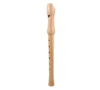 KOCKSHION Wooden Recorder Beige, for Professionals Eight-hole Beginners Sturdy and Portable Musical Wind Instrument Flute Suitable for Performances and Personal Practice