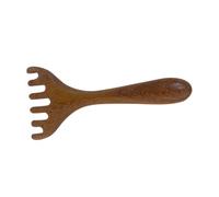 KOCKSHION Wooden Scalp Comb for Relaxation Natural Gua Tool for Five-point Acupoint for Meridian and Fatigue Relief for Men and