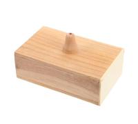 KOCKSHION Wooden Tuning Fork Resonance Box with Anti-slip Base for Classroom Teaching and Sound Relaxation, Compact and Portable Acoustic Vibration Amplifier for Precise Tuning Support