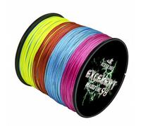 KoColine 8 Strand Braided Fishing Line 300m 500m 12lb-100lb Super Strong PE Braid Abrasion-Resistant Ultra Smooth 8x Braid Line