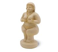 Kocris Casa Aquarium Mummy Gold Coffin Decorations Egypt Fish Reptile Turtle Tank Décor Ornament Pet (Goddess Inanna)