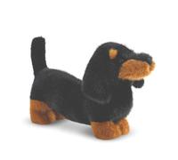 AURORA, 61610, Borealis Koda Dachshund 15In, Soft Toy, Black & brown
