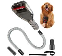 Kodahome Dog Brush Compatible with Bissell Shark Corded Vacuums, Navigator NV360 Rotator NV501 Rocket HV301 Stratos Series, Pet Hair Shedding Grooming Tool with Long Extension Hose and Adapters