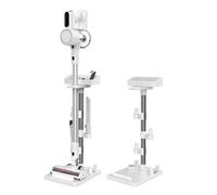 Kodahome Generic Vacuum Stand, Compatible with Bissell Dyson Shark Cordless Stick Vac, Universal Standing Dock Station Wall Mount Organizer, 7 Accessory Holders Storage Box(Adjustable, White)