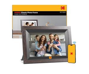 KODAK 10.1 Inch WiFi Digital Picture Frame with 32GB Storage, Electronic Smart Digital Photo Frame 1280x800 IPS Touch Screen, Auto-Rotate, Share Moments Instantly Gifts for Women Mothers Day Christmas