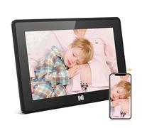 KODAK - 10.1" WiFi Digital Photo Frame, IPS HD Touch Screen with 16GB Storage, Share Video Clips and Photos Instantly via Email or App