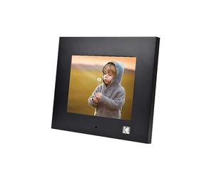 Kodak 1024 x 768 IPS Display 8 Ins Digital Photo Frame Built in 8 GB - Ebony Black Black