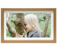 KODAK Digital Photo Frame, 15.6 inch, Touch Screen, WiFi enabled, Resolution 1920 * 1080 16:9, Built in 32GB memory, Burlywood Frame, photo, music, video, weather, calendar, clock, alarm