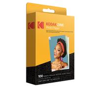 KODAK 2"x3" Premium Zink Photo Paper (100 Sheets) Compatible with KODAK PRINTOMATIC, KODAK Smile and Step Cameras and Printers, White