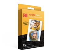 Kodak 2"x3" Premium Zink Pre-Cut Sticker Fotopapier (30 Vellen) Compatibel met alle Kodak 2x3" Instant Print-producten - behalve Printomatic