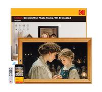 KODAK 23.8" X-Large WiFi Digital Picture Frame - 1920x1080 FHD IPS Display with 32GB Storage, Auto-Rotate, Remote Control, Wall Mountable, Work with Alexa, for Family