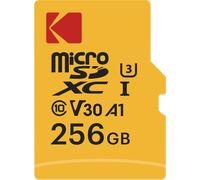 Kodak - 256GB UHS-I U3 V30 A1 microSDHC/XC Micro SD Memory Card - Micro SD Memory Card - Read Speed 95MB/s Max - Write Speed 85MB/s Max - Additional S