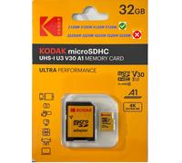 KODAK 32GB Micro SD Class 10 U3 V30 Card For DASH CAM