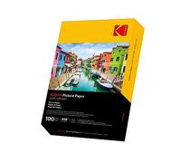 KODAK 4x6 inch Vivid Photo Paper 100 Pack Weight 66lb-230gsm Thickness 11.9mm Vivid Color Imaging Paper This product is NOT compatible with KODAK DOCK printers**"