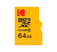 Kodak 64GB Class 10 MicroSD Memory Card with SD Adapter