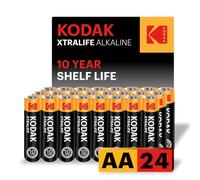 KODAK AA Alkaline Batteries (24 Pack) Double A Battery, LR6 1.5V