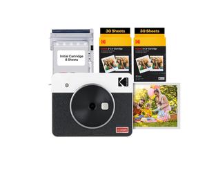 Kodak C300R Mini Shot 3, Portable Instant Camera and Photo Printer, Wireless Bluetooth Compatibility with iOS and Android devices, 68 Photos Included,