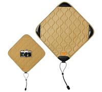 KODAK Camera Protective Wrap Size L 38.5x38.5cm - Water-Resistant, Anti-Scratching and Dust-Free Protective Cloth for SLR Camera, Tele Lens, Camera Accessories (Khaki) [ONE Item]