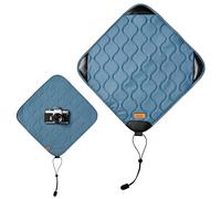 KODAK Camera Protective Wrap Size L 38.5x38.5cm - Water-Resistant, Anti-Scratching and Dust-Free Protective Cloth for SLR Camera, Tele Lens, Camera Accessories (Steel Blue) [ONE Item]