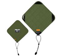 KODAK Camera Wrap Size M 31x31cm - Water-Resistant, Anti-Scratching and Dust-Free Protective Cloth for Mirrorless Camera, Compact Camera, Prime Lens (Olive) [ONE item]