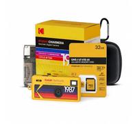Kodak Charmera - Digital Camera Keychain with 32 GB Memory Card, Card Reader, and Case (4 pieces)
