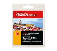 Kodak CL-541XL Compatible with Canon Ink Cartridge Cyan, Magenta, Yellow 15 ml
