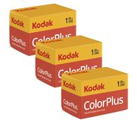 Kodak Color Plus 200 135 Film - 36 Exposures Per Pack (Pack of 3)