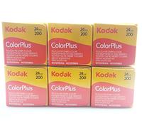 Kodak Color Plus - 35mm film, 6 rolls, 24 exposure/roll, ISO 200
