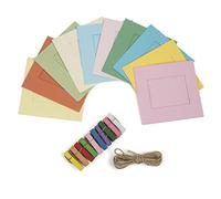 Kodak Colorful Square Photo Frames For 2x3 Photo Paper (Printomatic, Mini Shot, Mini 2) - 12 Pack