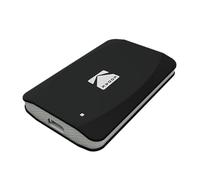 KODAK, Computer Storage, External Solid State Drive, X220 Portable SSD, USB-C 3.2 Gen2 to USB-A Cable, EKSSD256GX220K
