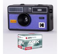 KODAK DA00259 - i60 Camera Pack and 1 100 ISO 36 Exposure, 31 mm Optical Lens, Suitable for ISO 200/400/800 Films, for 35 mm Colour Films - Blue